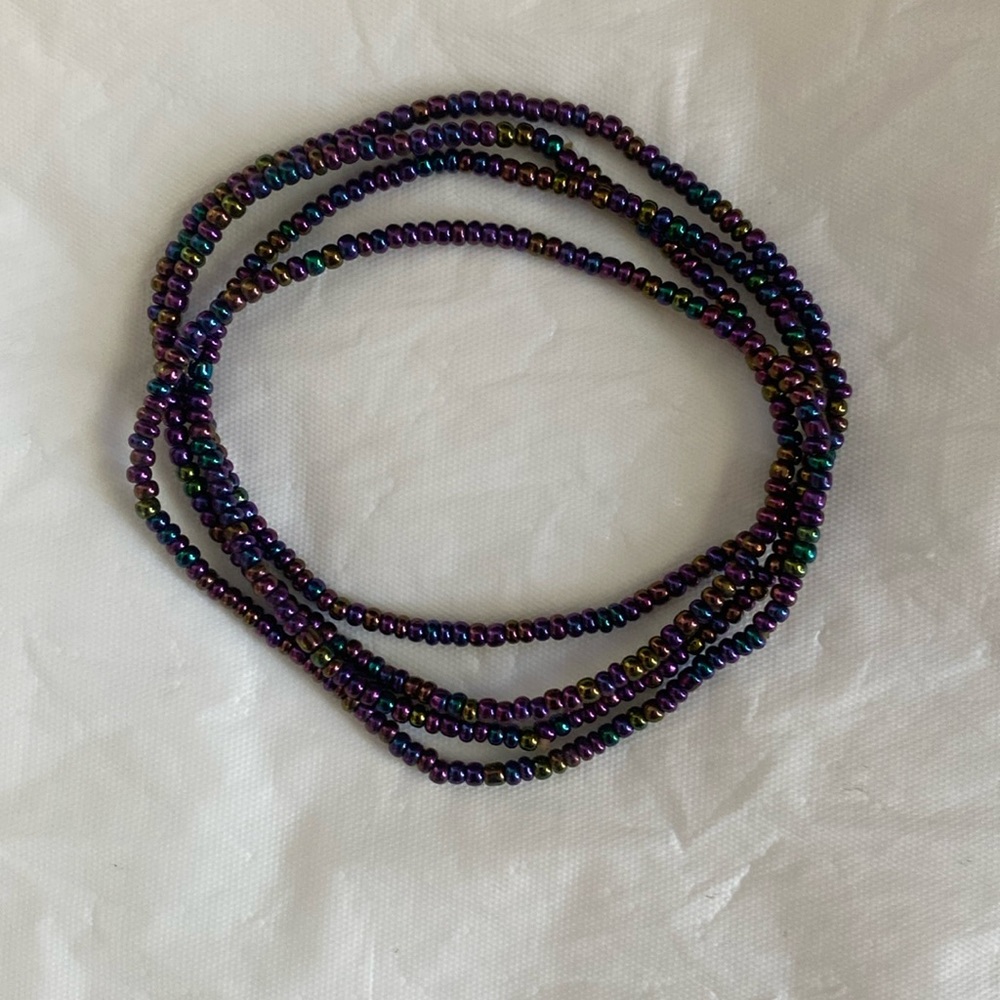 Beaded bracelet stack